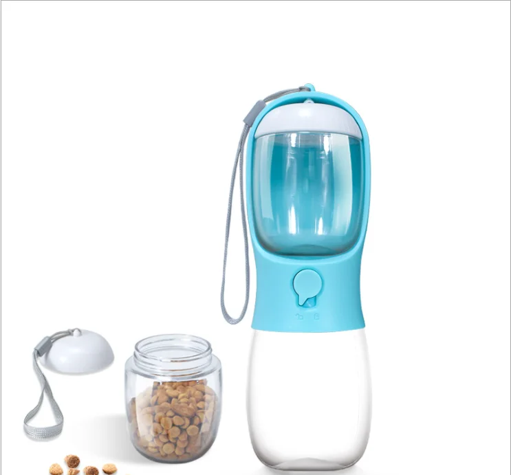 New water Cup pet dual-use water and food Cup dogs and cats portable cup portable pet drinking water bottle pet basic style kett