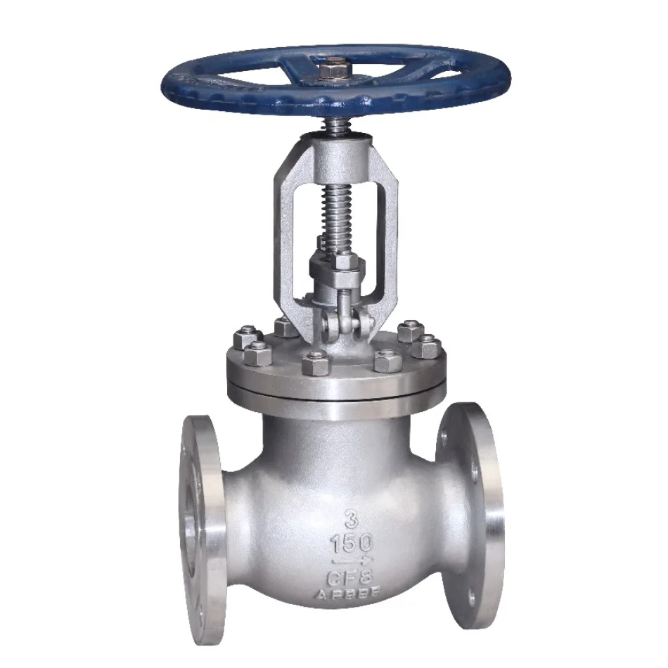 ANSI ASME Flange Globe Valve wcb cf8 cf8m class150lb 300lb 600lb Shut-Off Valves