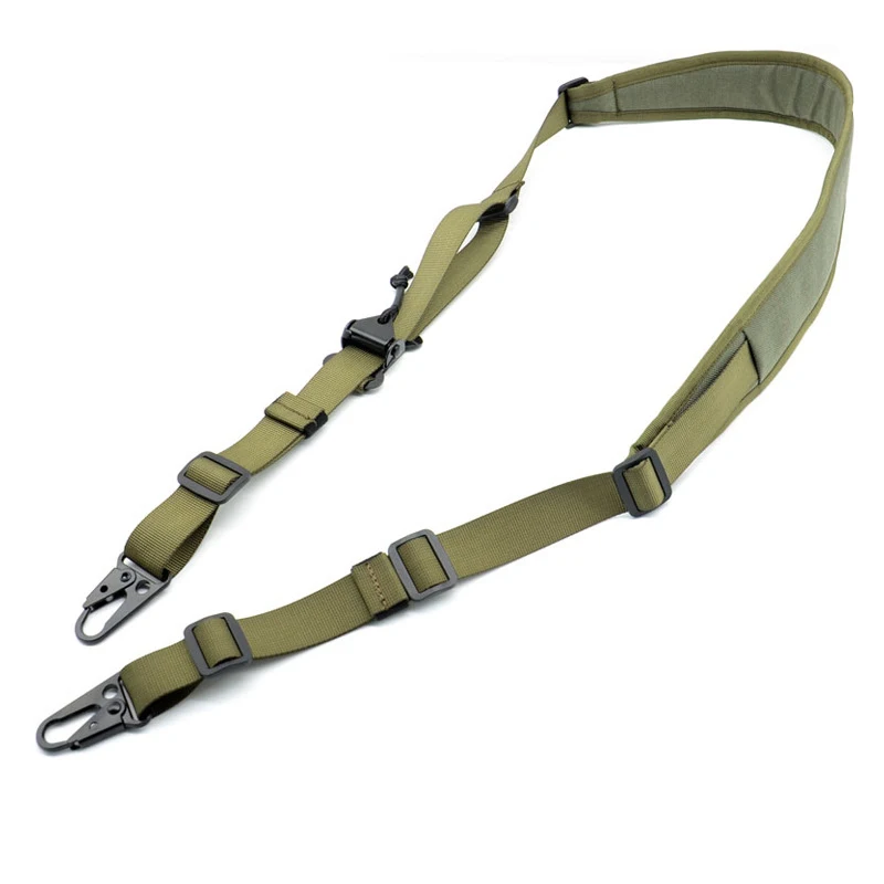 Tactical Shoulder Strap Quick Adjustable Nylon Material Two Point Gun Sling Cable