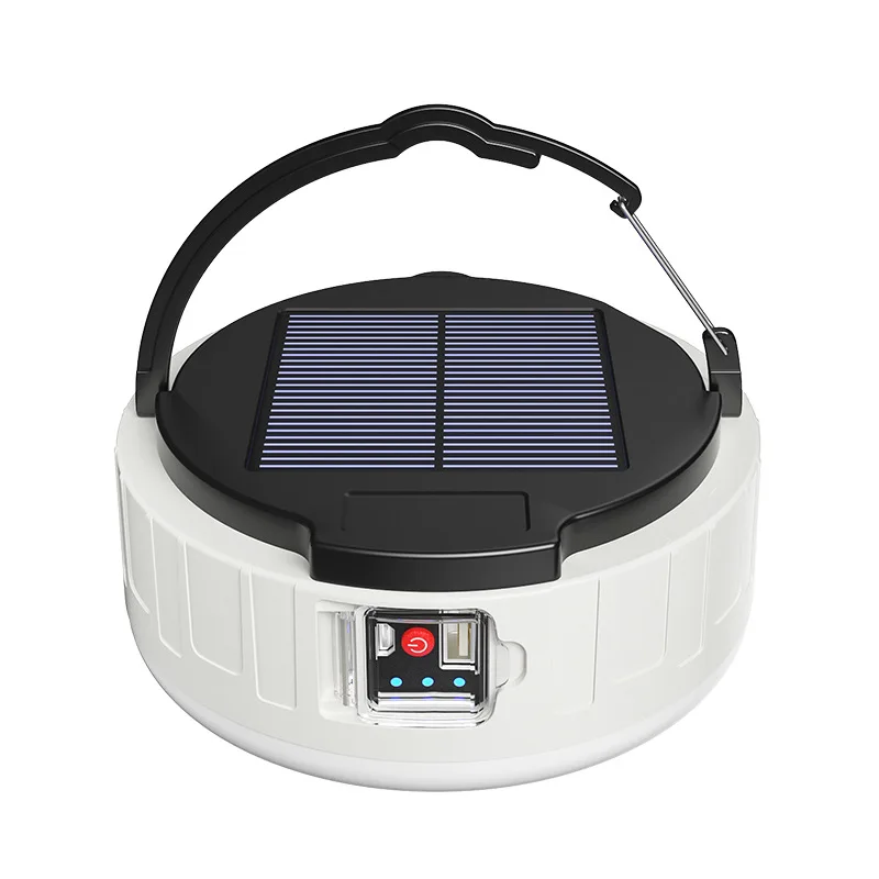 Ready goods Led Solar Rechargeable Lantern With powerbank function