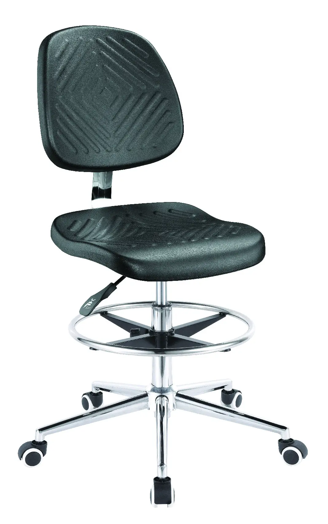 Professional Dentist Chair Laboratory Chair with Mobile Wheels and Backrest