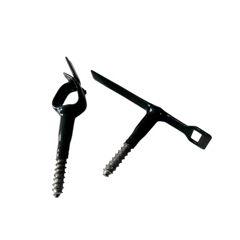 Plastic coated/impregnated insulated wood screw type strapping straps for electrical fixation