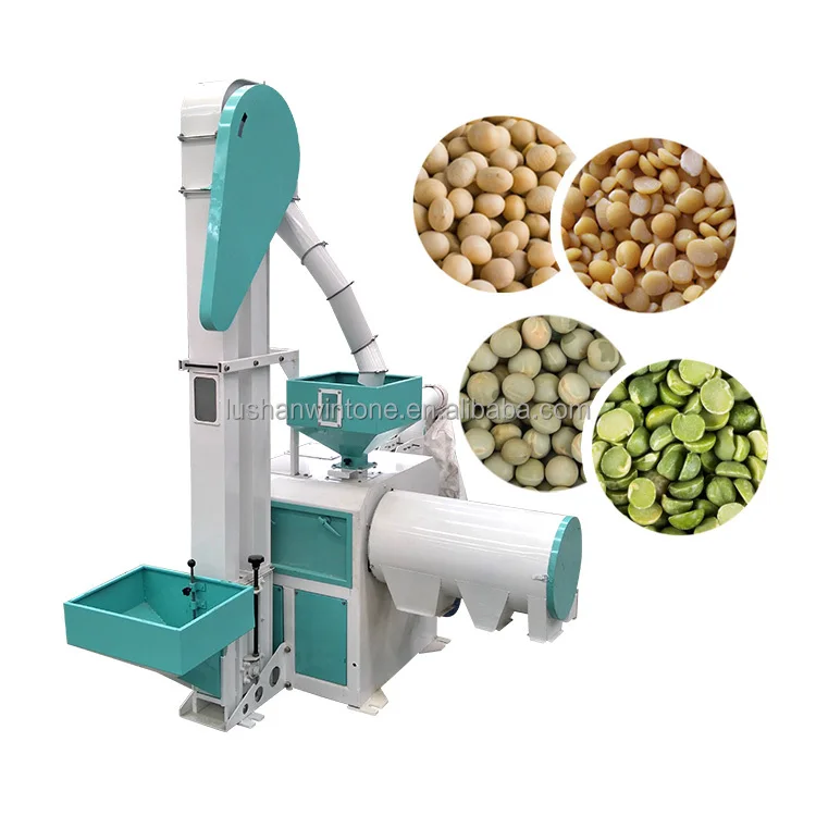 Automatic Beans Huller Soybean Hulling Wheat Barley Maize Peeling Machine