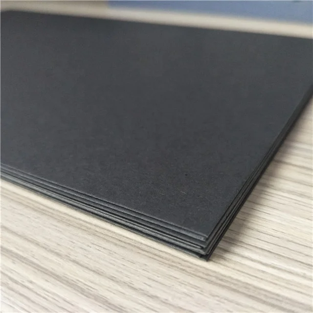 300 Gsm 4mm Thick Black Paper Board