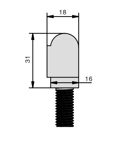 Hot sale Meigu CL206-3B high IP level 180 degree locking hinges heavy duty door hinge for metal cabinet hinge