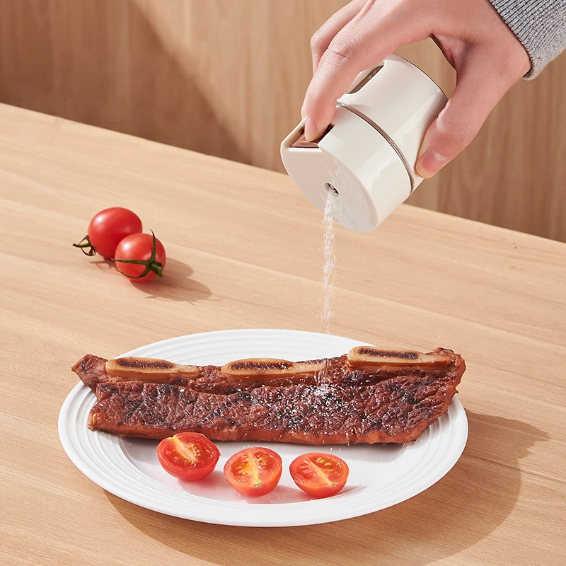 Kitchen Set Seasoning Box Plastic Magnetic Seasoning Jar Storage Spice Seasoning Box for Kitchen Container Holder With Lid