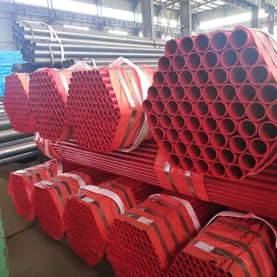 Fire Protection Grooved Pipe Structure Pipe Fire Fighting Thickness 2mm 3mm Hot Rolled Structure Pipe