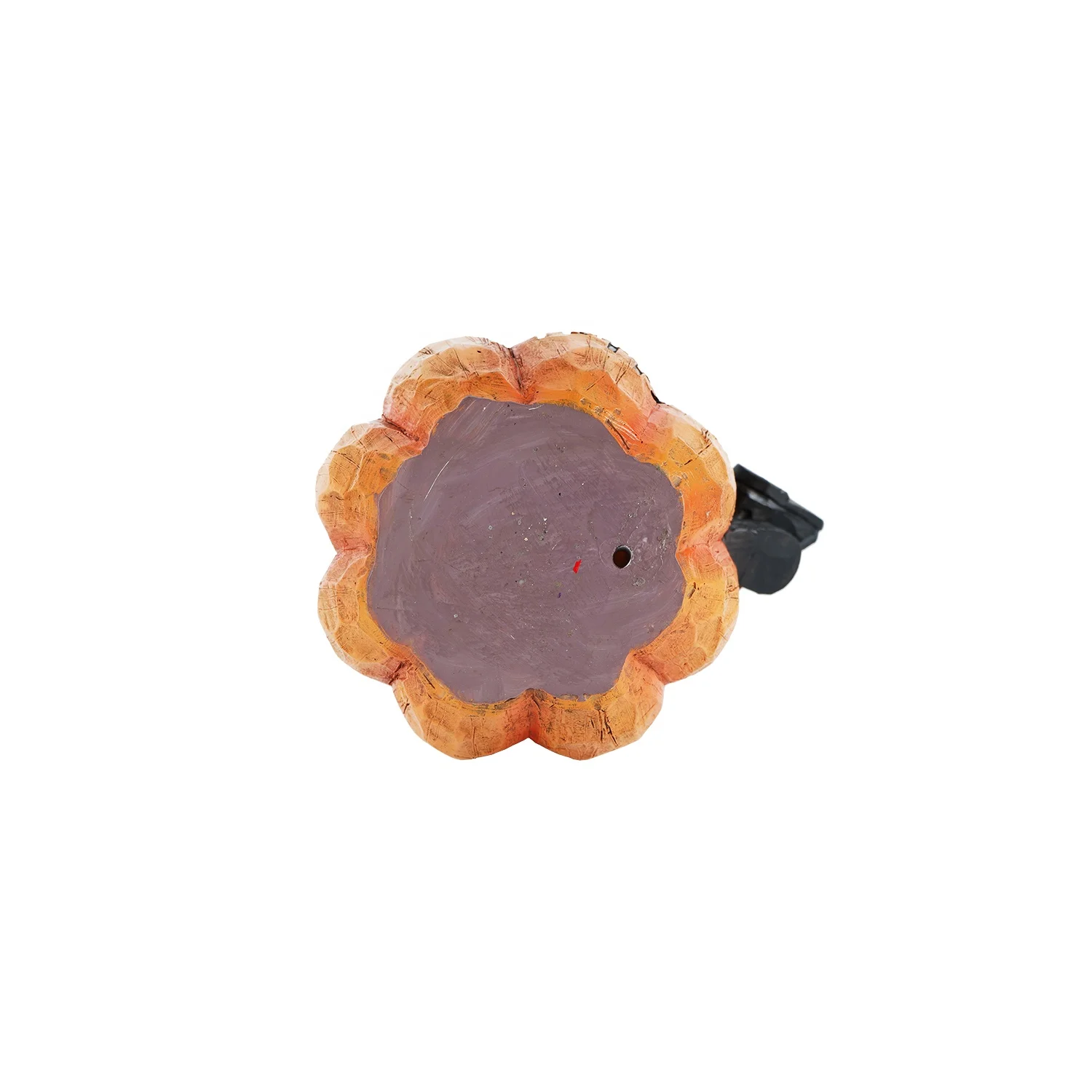 Garden Gnome Sitting on Pumpkin Statue Autumn Harvest Happy Fall Garden Gnome Statue Figurine