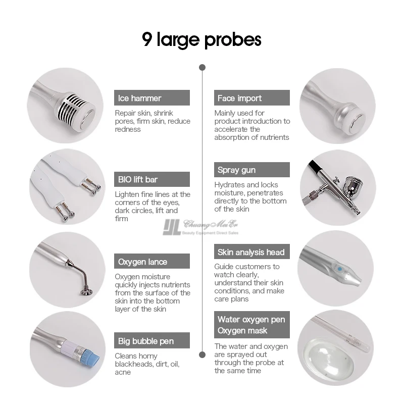 2023 new Oxygen Spray Hydrodermabrasion Facial Machine Diamond Peel Dermabrasion Machine For Skin Care