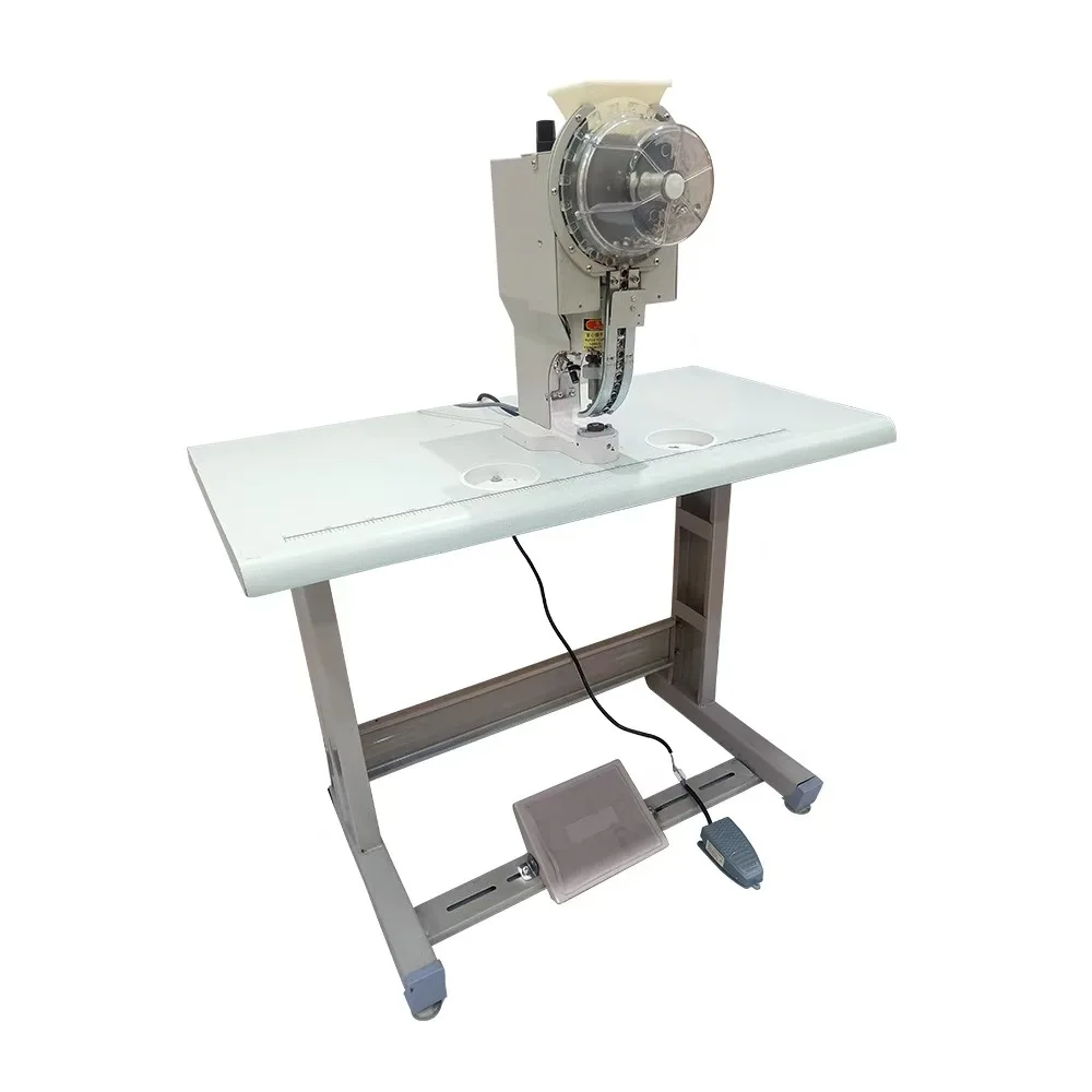 Button Hole Punch Machine Automatic Banner Punching Snap Button Attaching Sewing Eyelet Punching Machine
