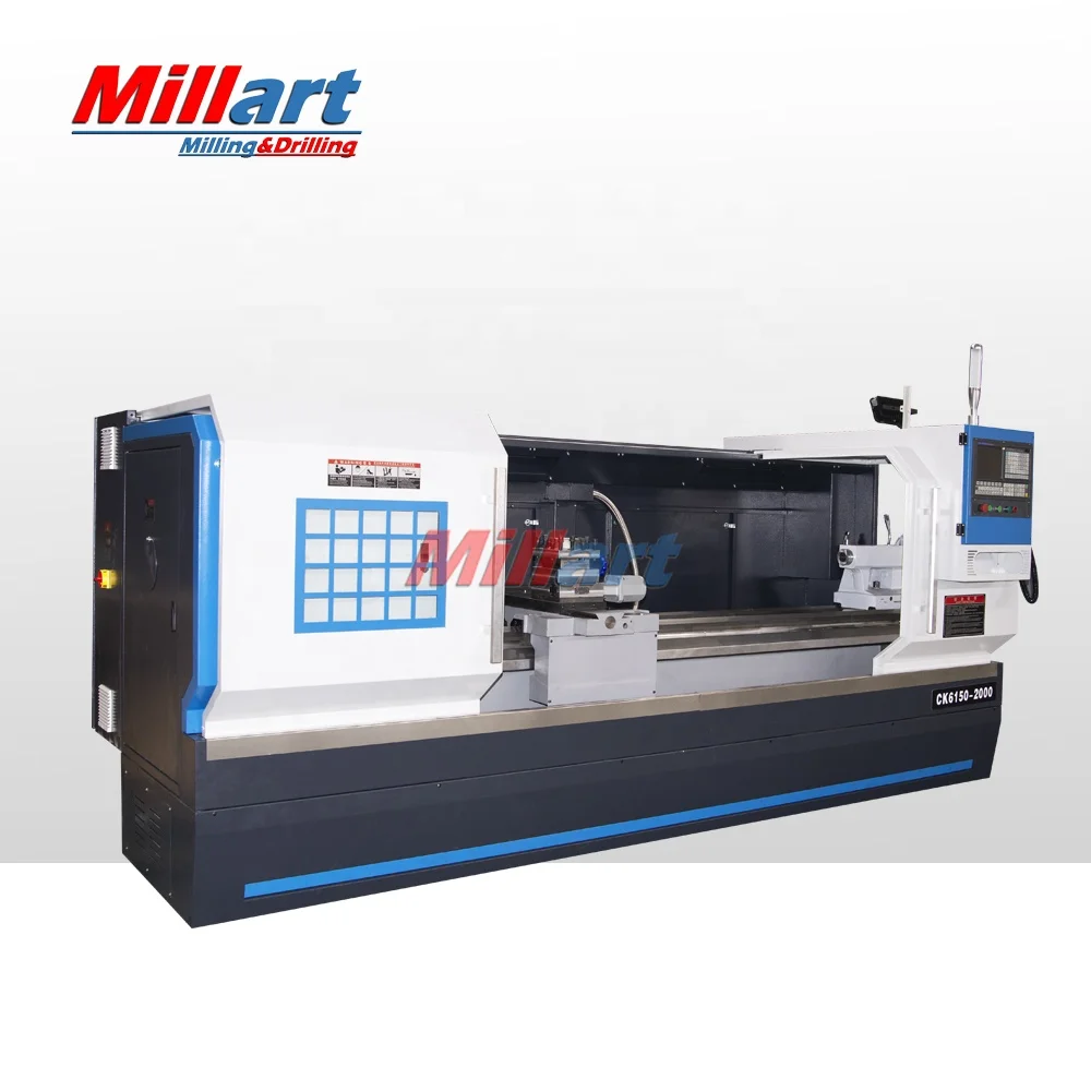 Automatic Horizontal CNC Lathe Machine/FANUC Flat Bed CNC Lathes  Machine CK6150