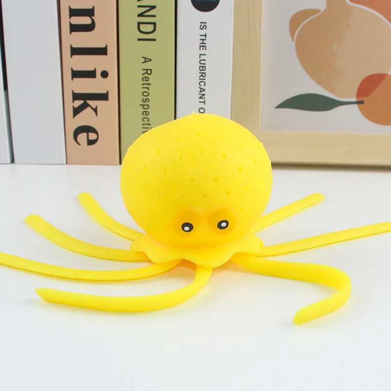 Wholesale Cute Octopus Ball Bath Toys Octopus Balloon Water Ball Swimming Pool Toy