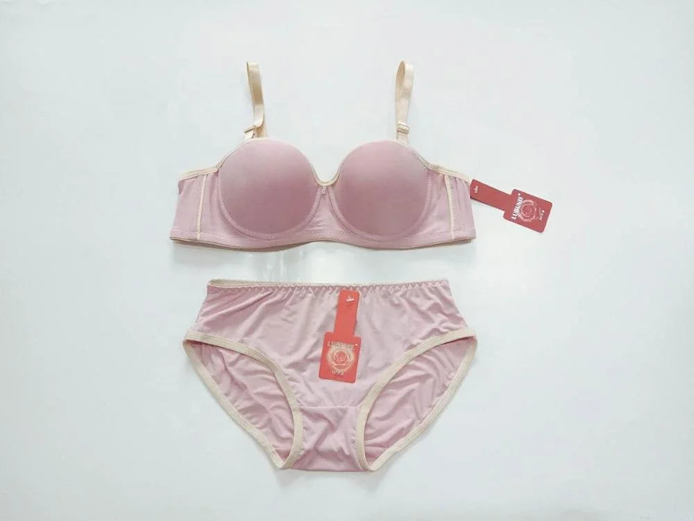 LUBUNIE women lingerie underwear women bra B cup sexy bras free sample bra & brief sets