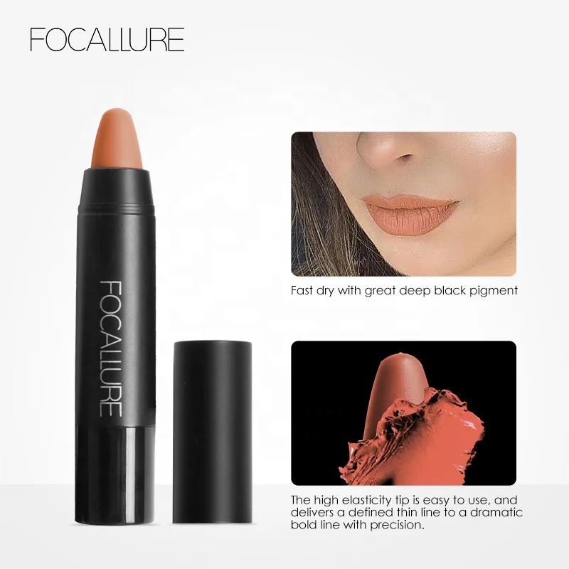 FOCALLURE FA22 горячая Распродажа водостойкий кремовый карандаш для губ