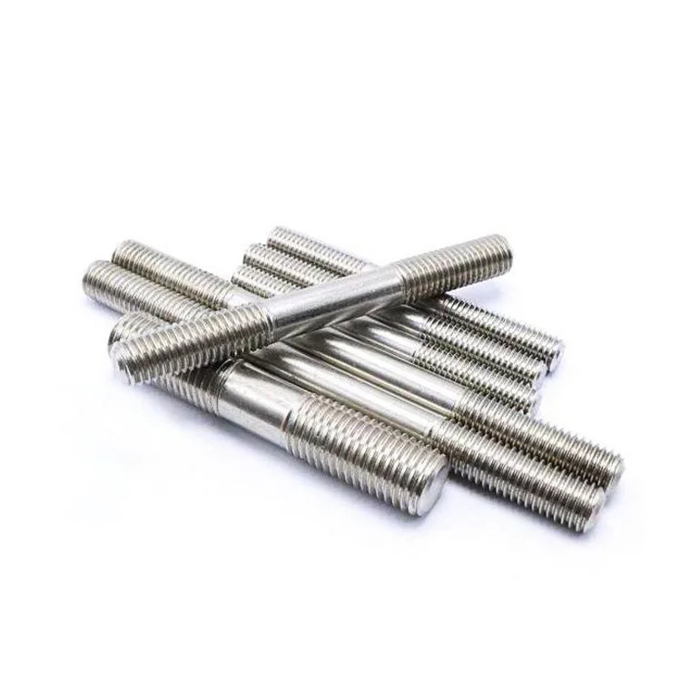High Quality Threaded Rods 1m/2m/3m Din 975 Stainless Steel 304/316 Plain Finish Metric Thread