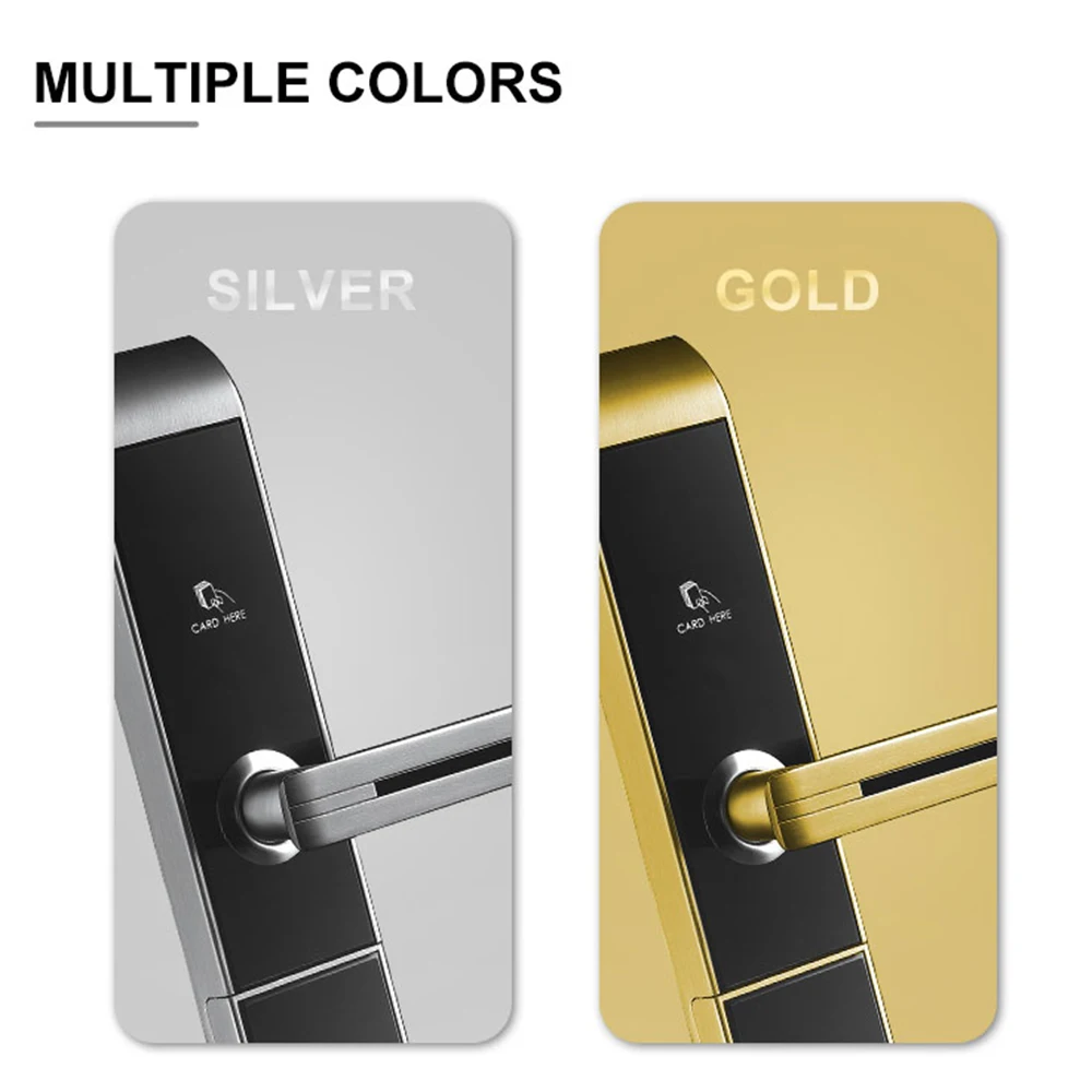 Hotel System Room Security Door Smart Hotel Locks Smart Hotel Lock With Intelligence Key