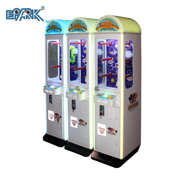 Factory Price Mini Crane Claw Vending Arcade Machine Magic House Gift/Prize Game Machine