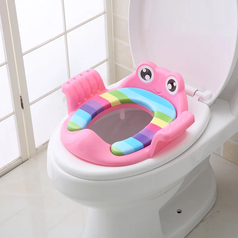  Kid dolphin cute sit implement training baby potty cushion toilet