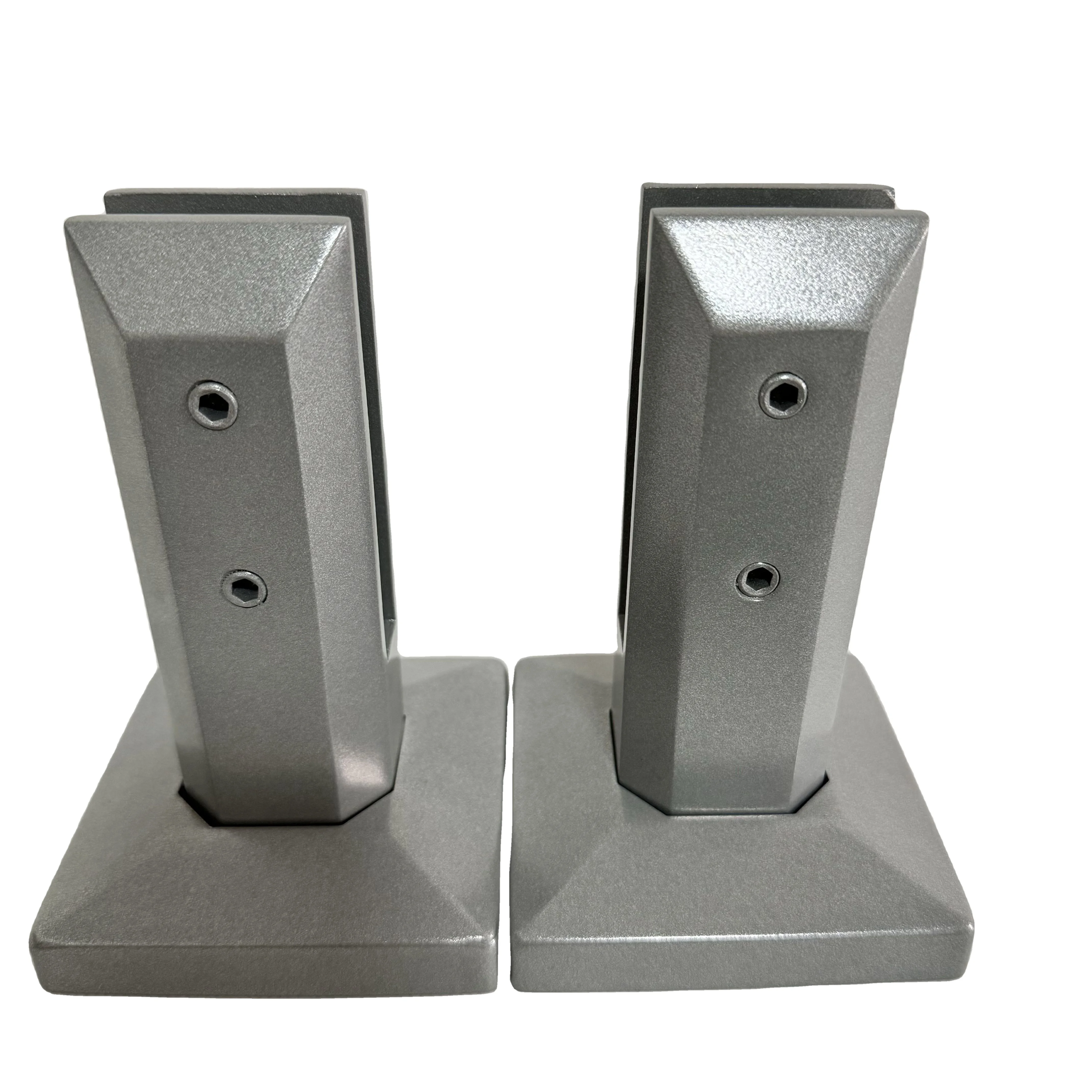 easy DIY install swimming pool fence glass spigot fittings