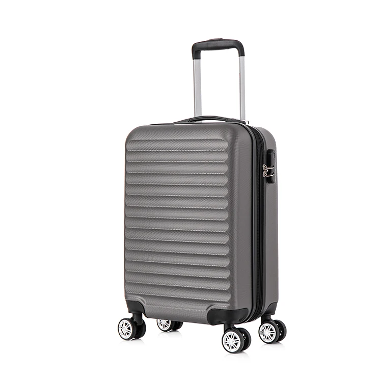 Custom metal logo 20 24 28 Inch Trolley ABS 4 Wheels Bags Cases Travel Luggage