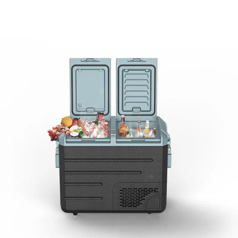 WAYCOOL WE55 48L Mini Freezer Fridge Small For Car Ice Cream Portable Compressor Display Home Commercial