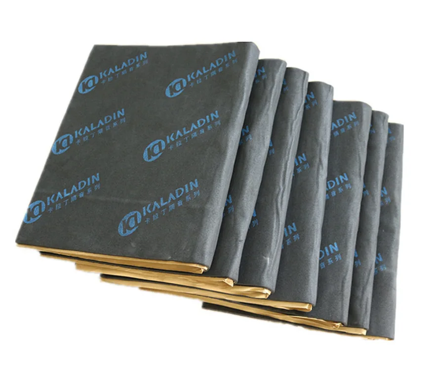Best-selling  C5  Black Waterproof Sound Deadening Material Vibration Absorption Three In One Sheet