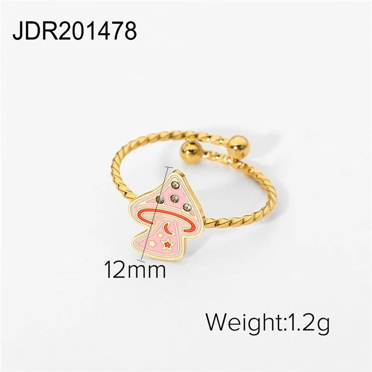  Ins Style European And American Net Red New Retro Cute Simple Personality Rings Jewelry Women Ring