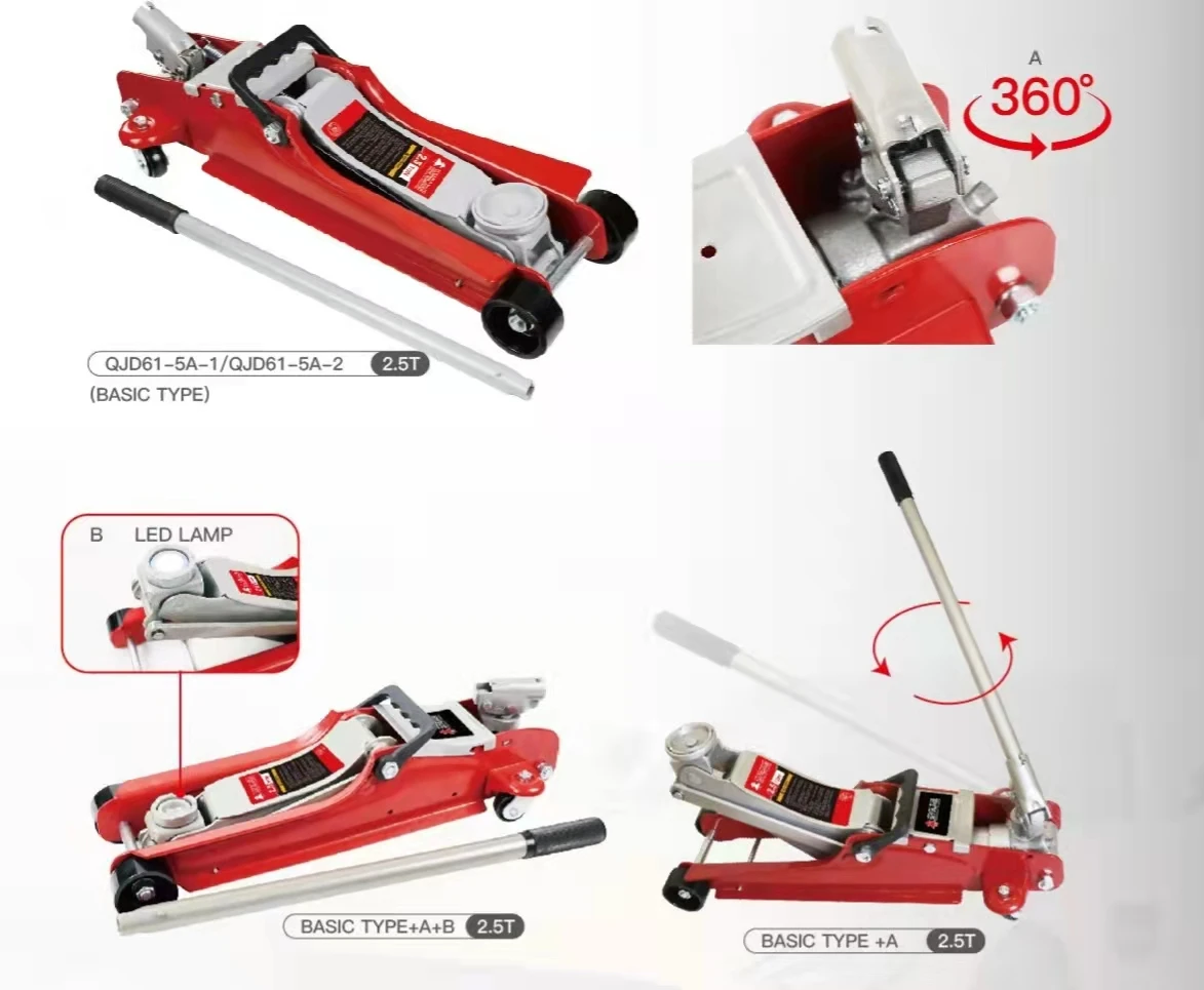 2022 Super Deluxe High Quality All Models Hydraulic Car Floor Jack