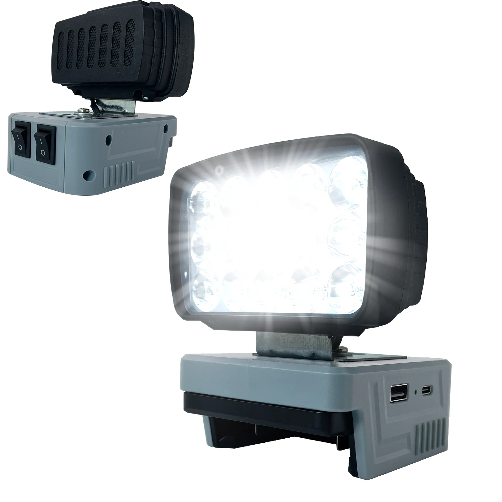 900lm Led Light Compatible for Makit Lithium-ion Battery Cordless Portable USB & Type C Ports Working Light DC Ce Guangdong 90