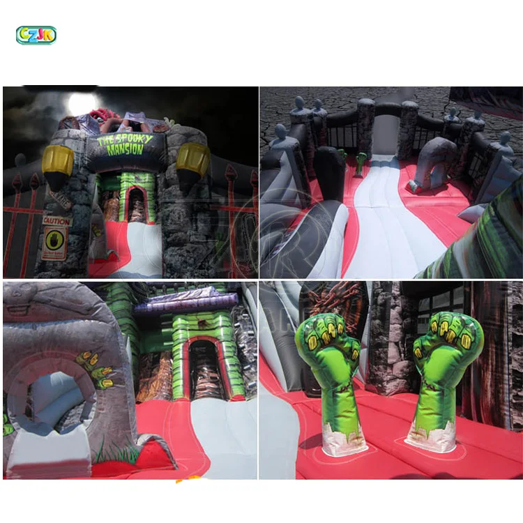 Дешевая водная горка, коммерческая надувная водная горка с бассейном