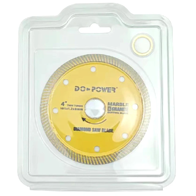 Diamond Blade for Masonry,Hot pressed Super Thin, Dry Cutting, Continuous Rim, 7/8-Inch Arbor, 4-1/2-Inch