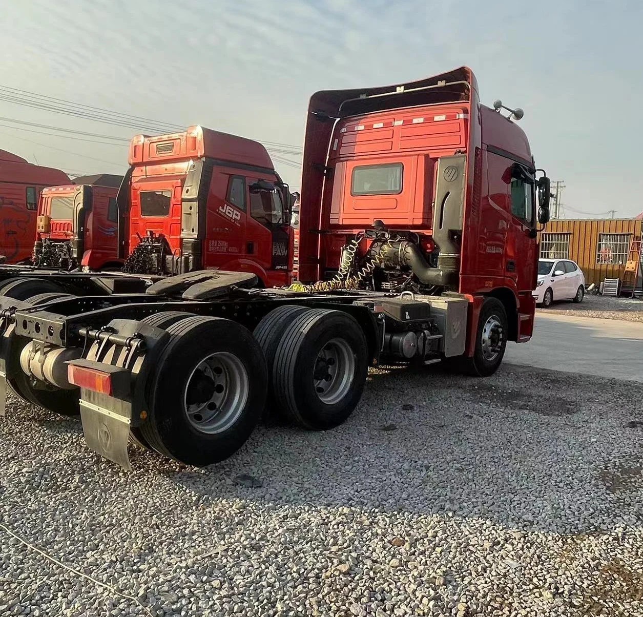 Good Price Hot Sale Foton Auman Trailer Head 6x4 510hp euro6 GTL Foton Tractor Trucks semi trailer port tractor trucks For Sale