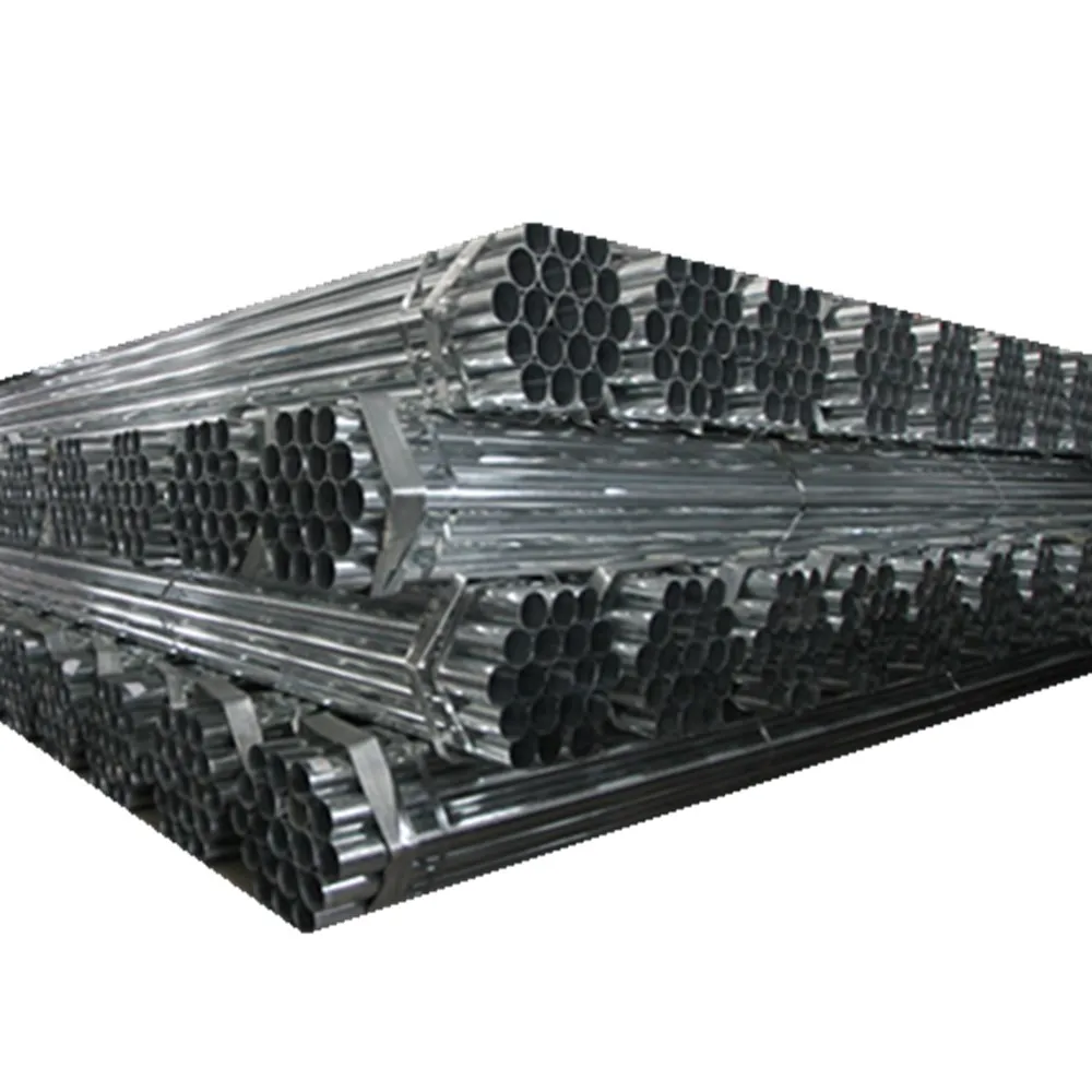 
hot dipped galvanized tube with threading and coupling ! schedule 40 galvanized mechanical scaffolding tubing 3/4