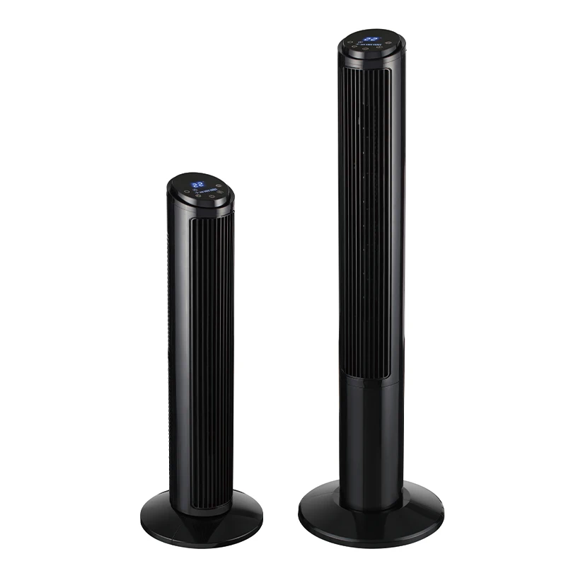 2024 New Multifunctional Smart Tower Fan Black Home Office Use Is Safe 29 Inches Tower Fan With Oscillation