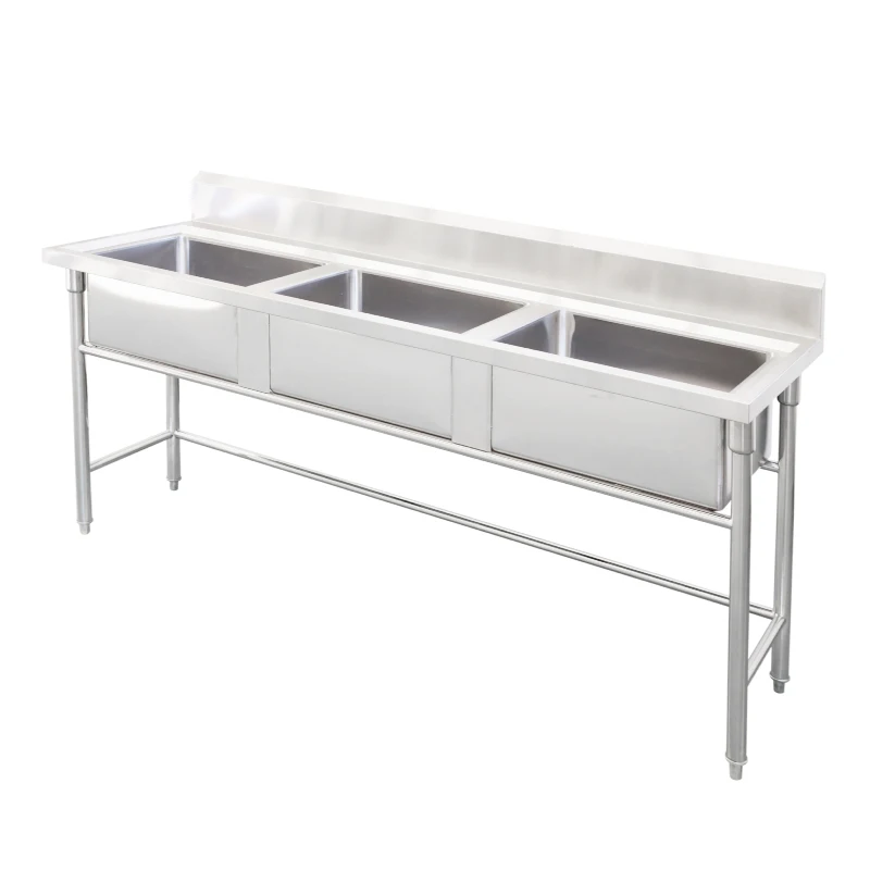 Hot sell restaurant sink stainless steel sink table commercial kitchen double sink