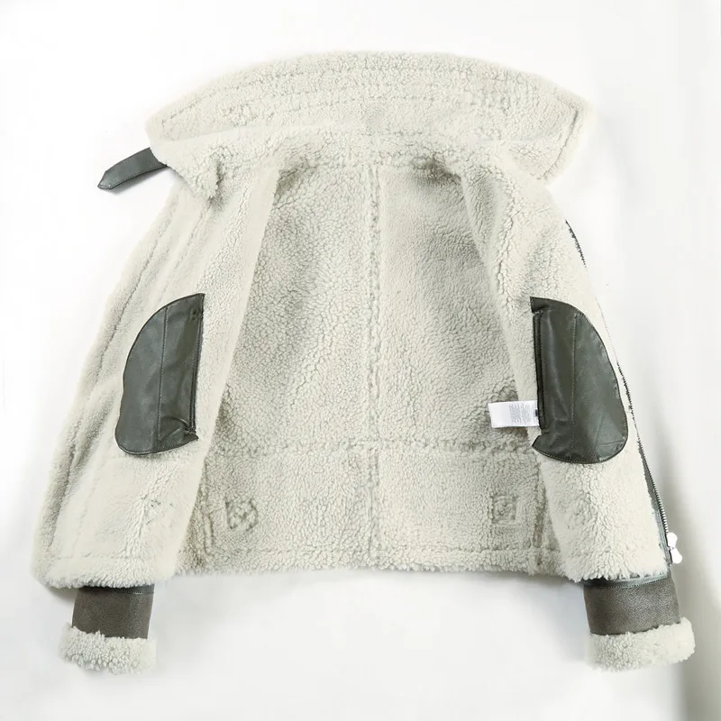 2024 latest design b3 bomber jacket custom mens genuine lamb bomber b3 jacket