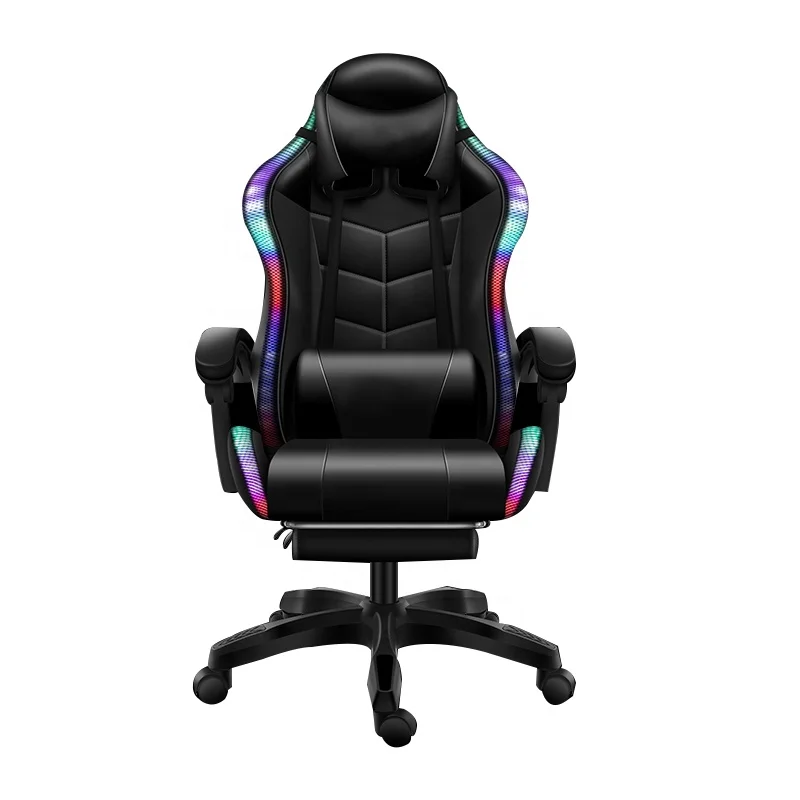 Modern Dropshipping Racing Virtual Sillas Gamer 135 Degrees Gaming Chairs With Massage Pillow