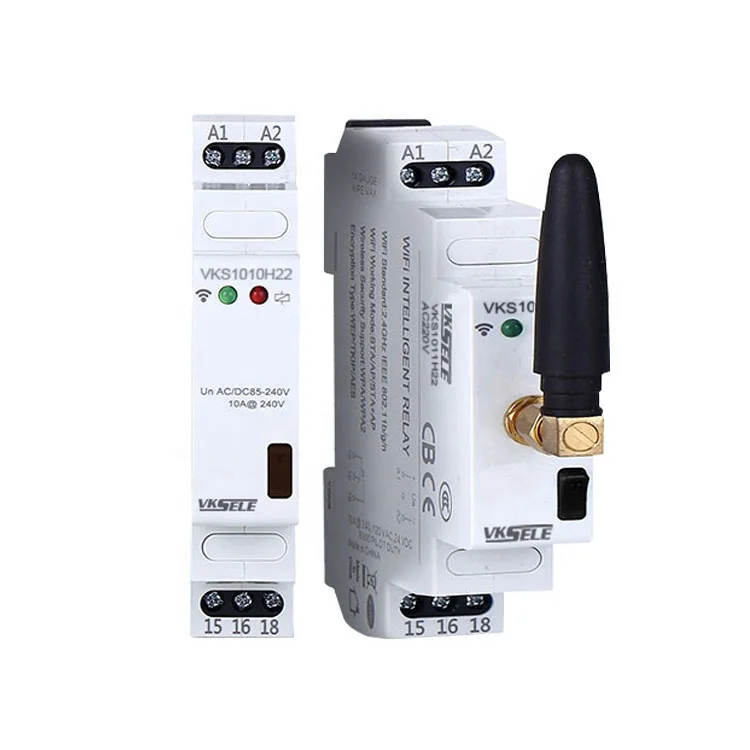 VKS1010H22 VKS1011H22 интеллектуальное управление беспроводной доступ в Интернет реле переменного тока/DC85-240V с внешней антенной заменить YX1010H22 YX1011H22