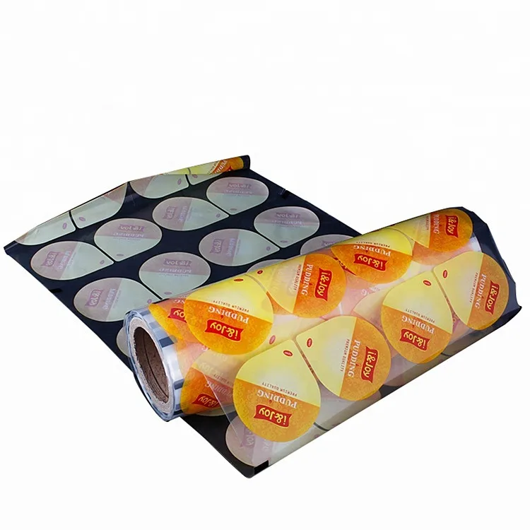 Китайский поставщик, ламинированная прозрачная печатная упаковка для пищевых продуктов, пластиковая круглая пленка