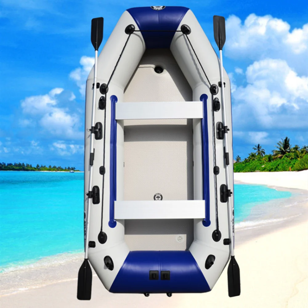 B07 Pool Inflatable a Factory Wholesale Inflatable Boat Fishing Boat on River Eco- Friendly PVC Make Carton Color Box Customized