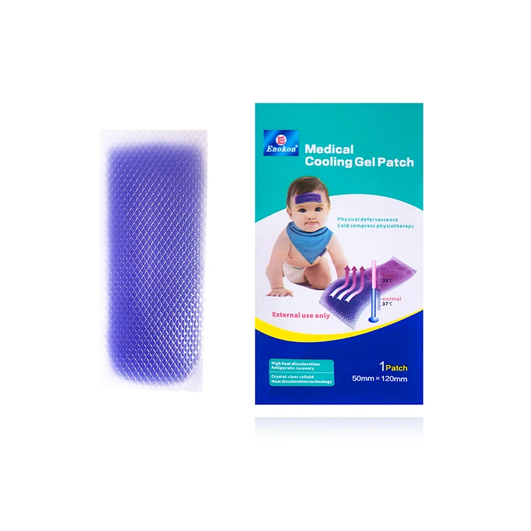 Многофункциональный охлаждающий гелевый патч для детей и взрослых, клейкий летний охлаждающий гель