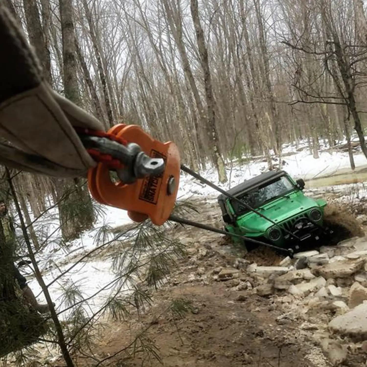 Сверхмощный 4WD 10T восстановительный лебедка Аксессуары Открытый шкив для буксировки оцинкованная углеродистая сталь настраиваемый упакованный блок