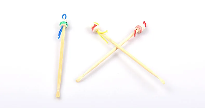 Custom Logo Bamboo ear pick Ear Cleaning tool Earpick