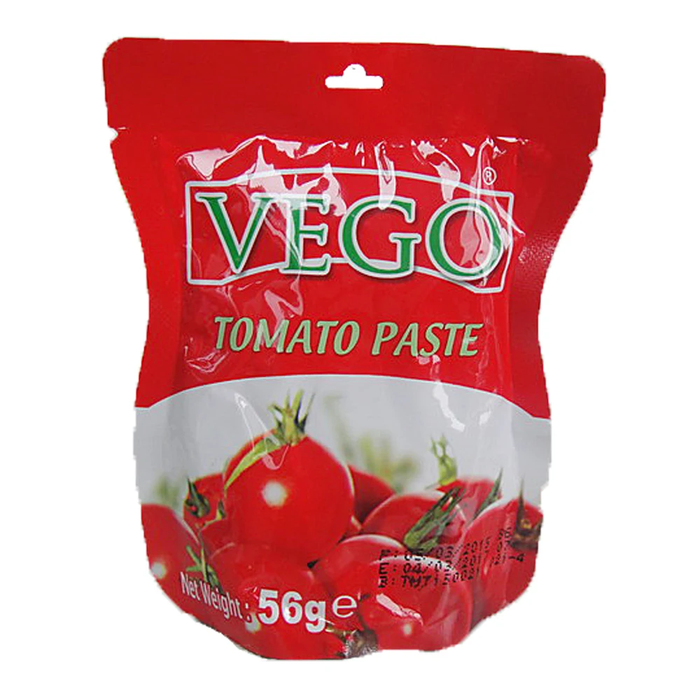 70g sachet tomato paste pouch tomato paste double concentre de tomate