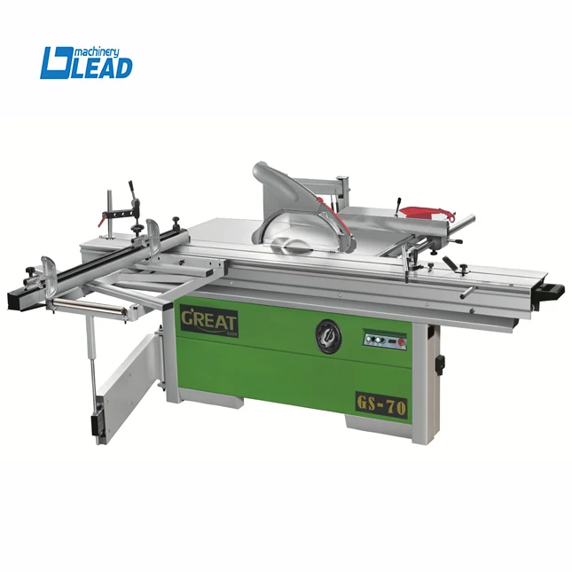 precision sliding table panel saw for woodworking wood cutting table saw machinery with CE certificate