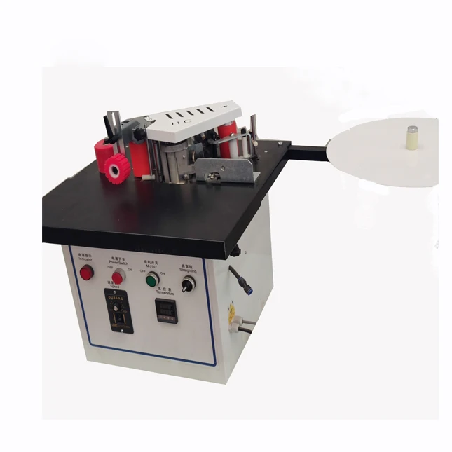 edge banding tape length measure machine roller table type edge banding machine small edge banding machine for cabinet