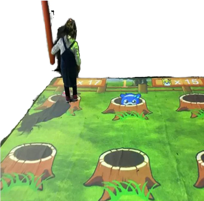 Indoor Interactive Projector Video Games for Kids Wall/Floor Projection Outdoor Plastic Amusement Project