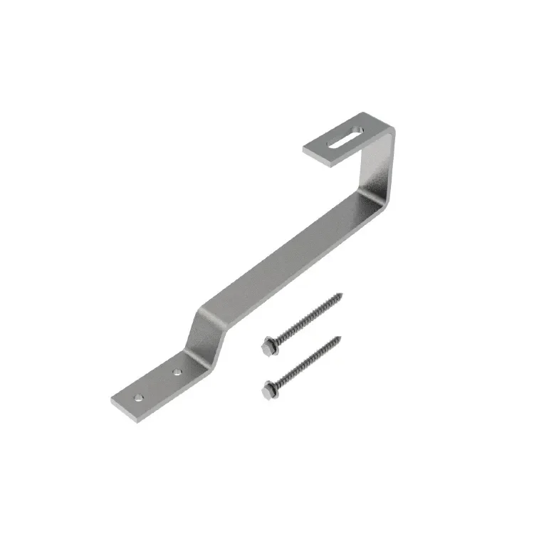stainless steel Flat Tile Roof Solar Hook For Solar PV Panel Mounting system