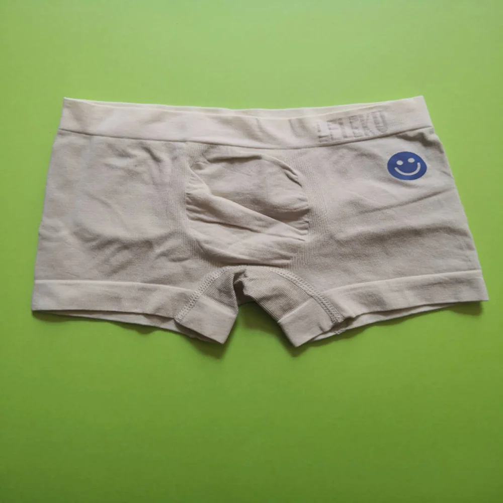 Wholesale seamless children underwear girls boyshorts kids undies made of high elastic soft breathable modal cotton spandex