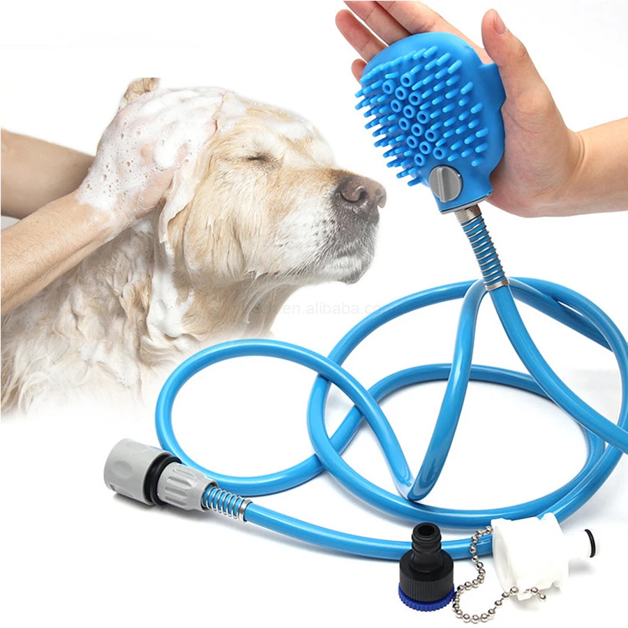 New Design Wholesale Price 2-In-1 Cat Dog Pet Massage Glove Pet Hair Remover Glove Pet Grooming Glove